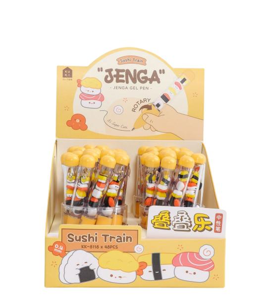 0.4mm Jenga Gel Pen – Sushi Train