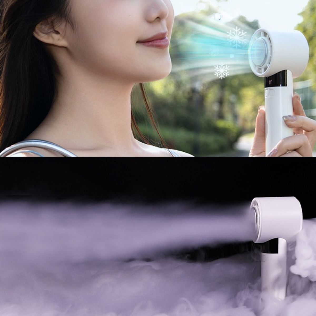 Handy Fan Ice Press FF28 - White