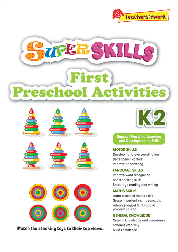 SUPER SKILLS First Preschool Activities K2