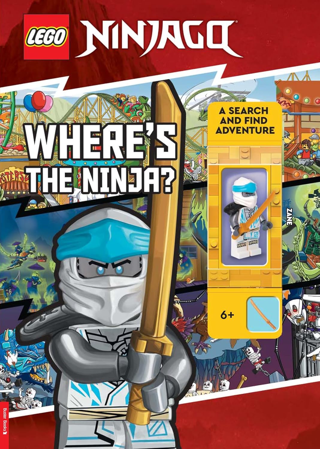 Legoâ(r) Ninjagoâ(r) Where's the Ninja? a Search and Find Adventure (with Zane Minifigure)
