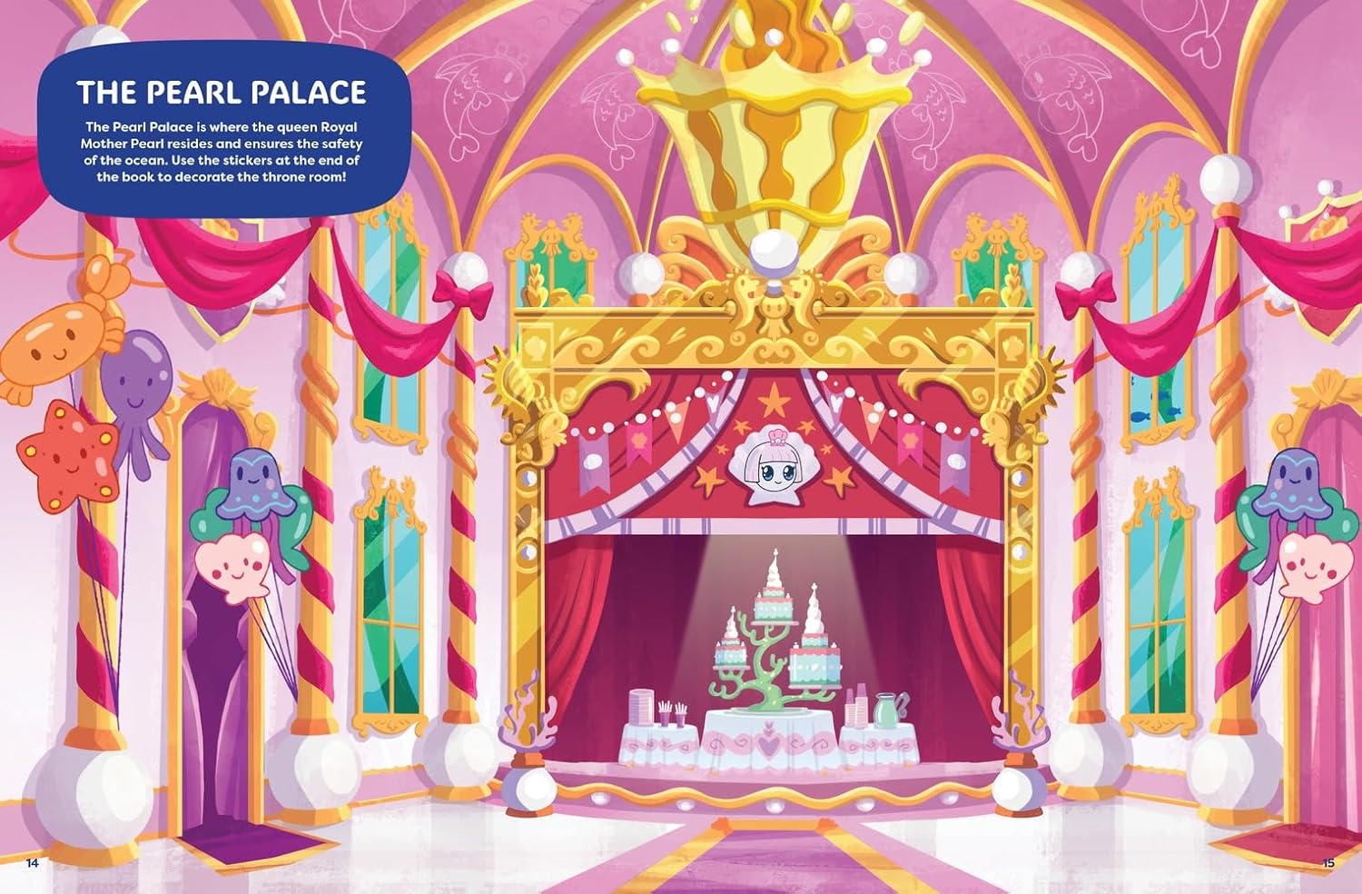 Mermicorno: Starfall Official Sticker Book (Hardcover)