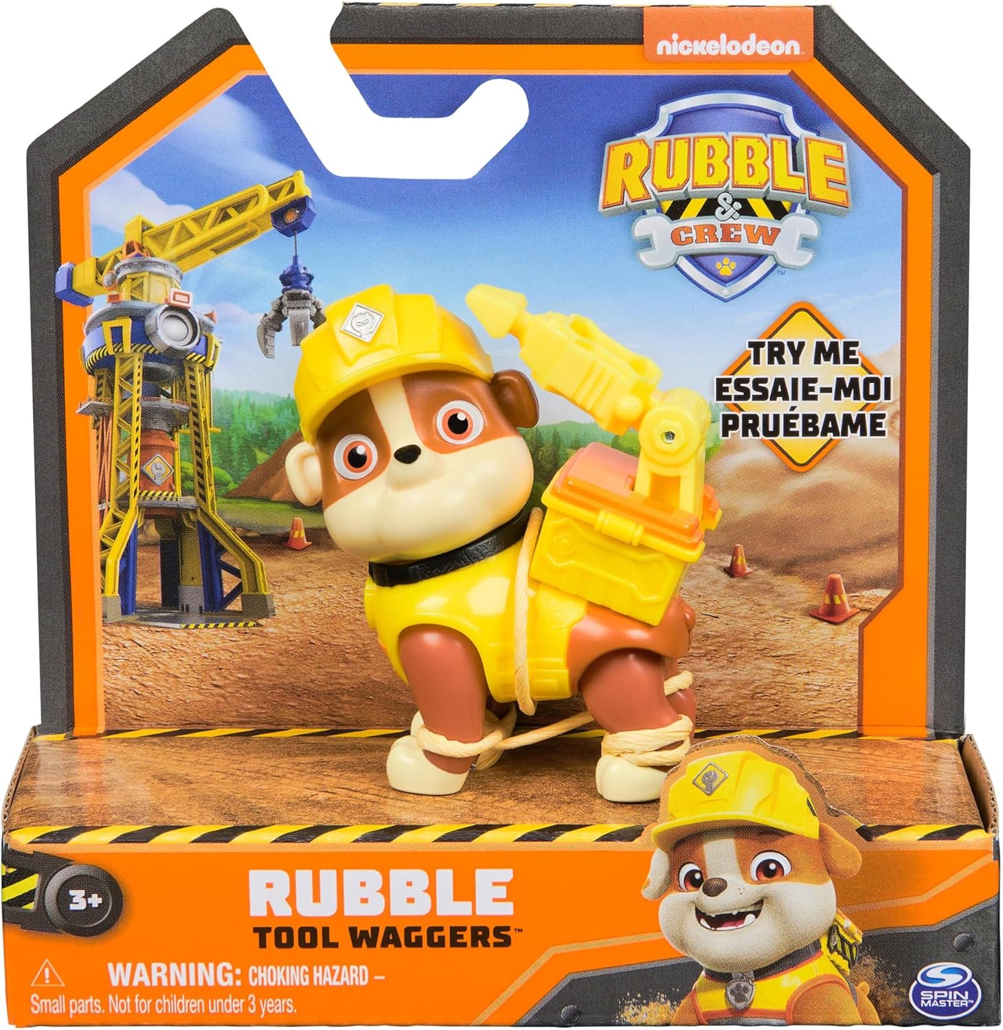 SPIN MASTER RUBBLE AND CREW WHEELER TOOL ACTION FIGURE ASSORTED