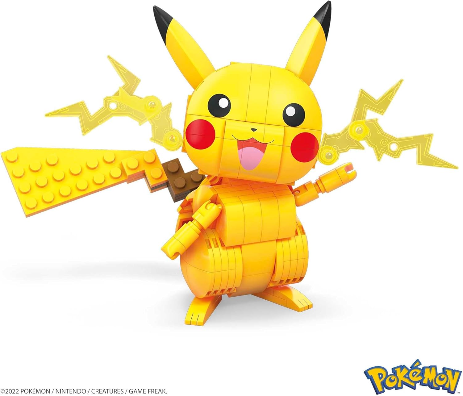 MEGA CONSTRUX POKÉMON BUILD N SHOW PIKACHU CONSTRUCTION TOY