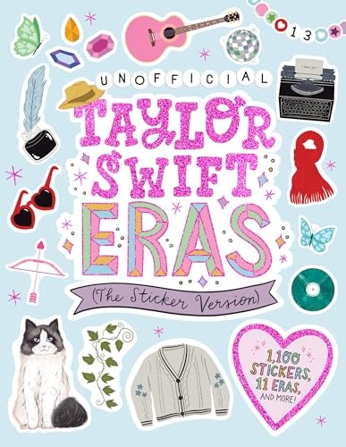 Taylor Swift Eras (The Sticker Version): 1,100 Stickers, 11 Eras, and More! – Paperback