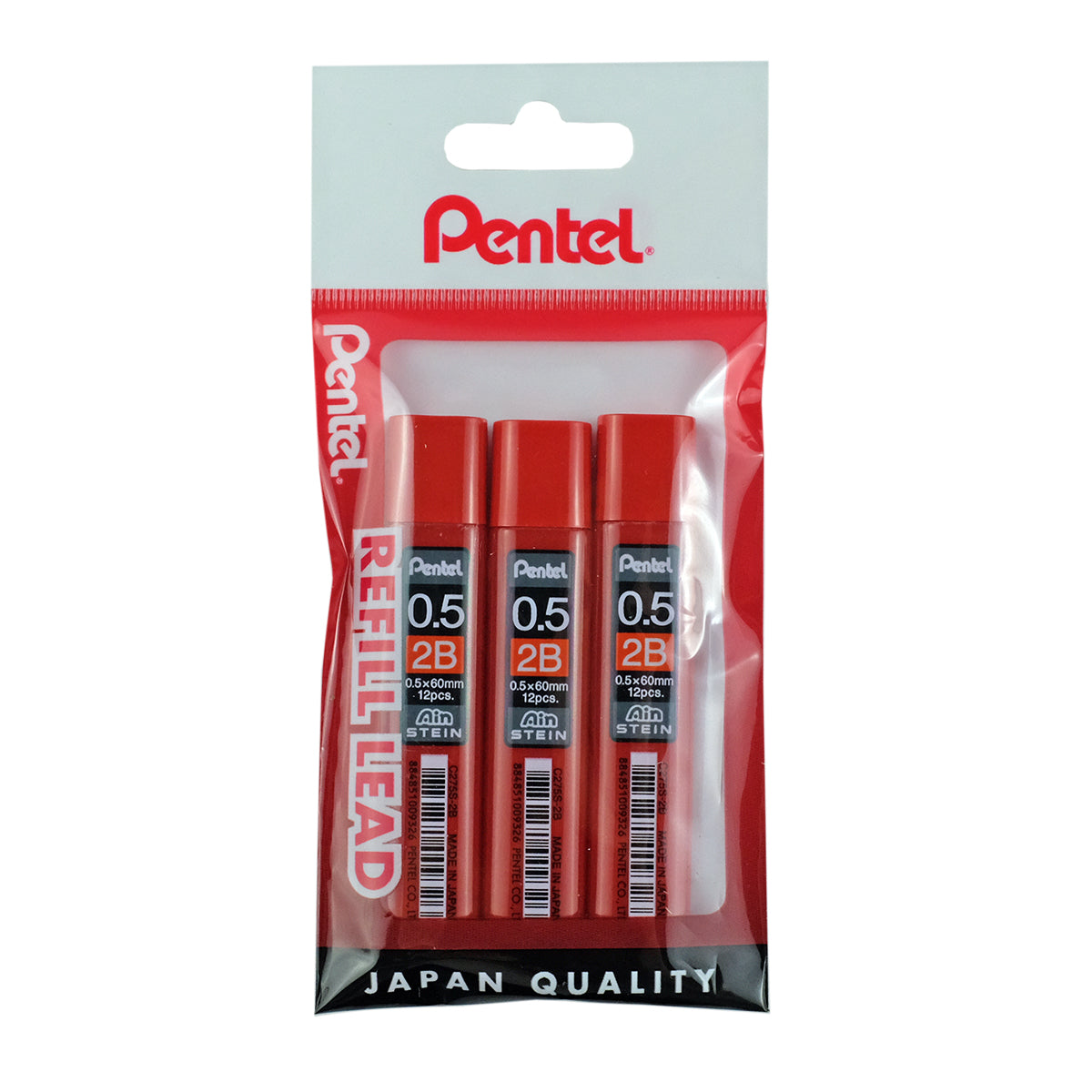PENTEL Ain Stein 12'S Lead 0.5Mm V-Pack