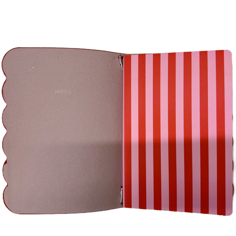 LOOM A5 PVC Soft Cover Notebook – Pink