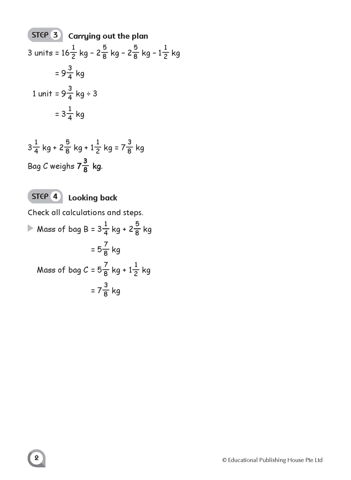 Primary 6 New Problem-Solving Processes in Mathematics