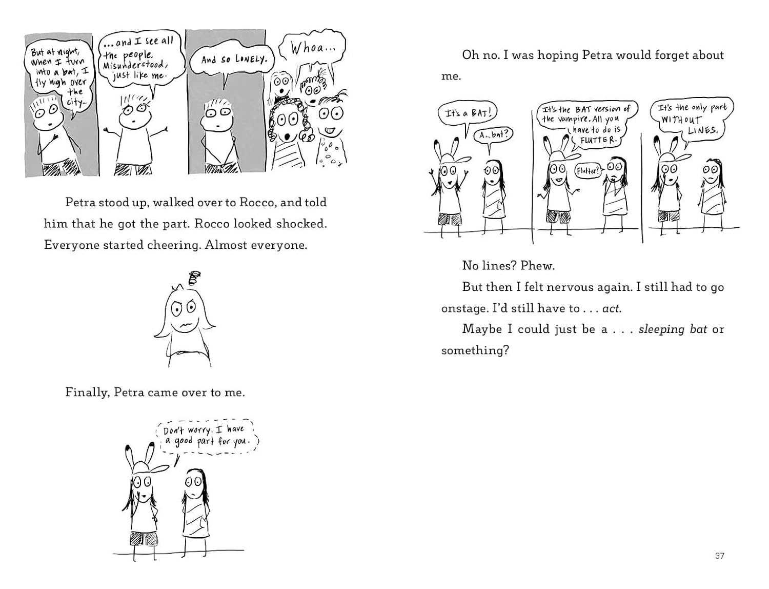 Penny Draws a School Play by Sara Shepard 