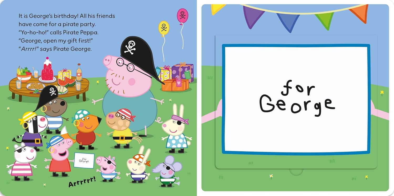 Peppa Pig: Peppa’s Pirate Fun: A Lift-The-Flap Book