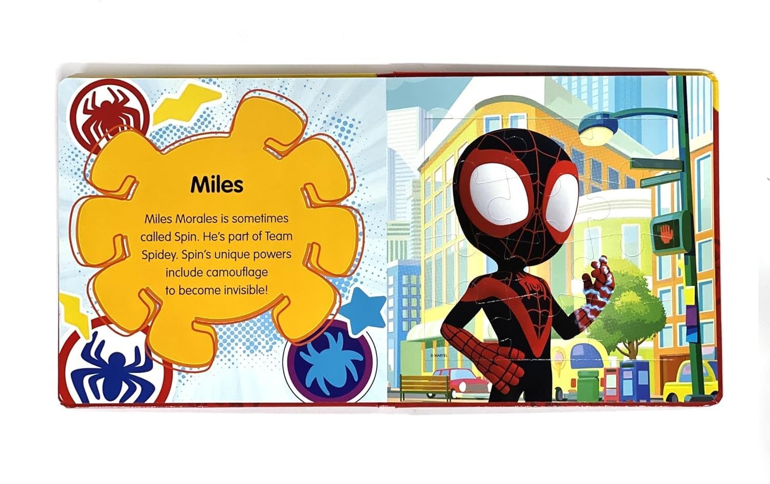 My First Puzzle Book: Marvel Spidey & his Amazing Friends