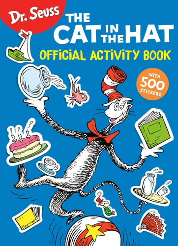 Dr. Seuss: The Cat in the Hat Official Activity Book with 500 Stickers (Dr. Seuss Coloring & Activity Books) (Paperback – Sticker Book)