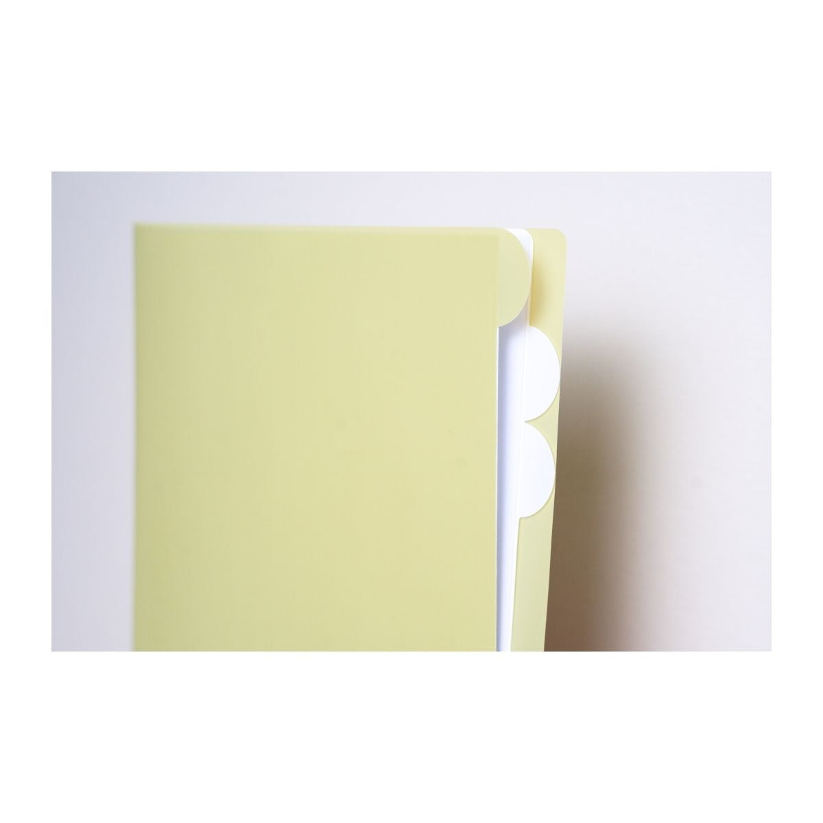 Pop Bazic Index L-Shape Folder A4 - Green