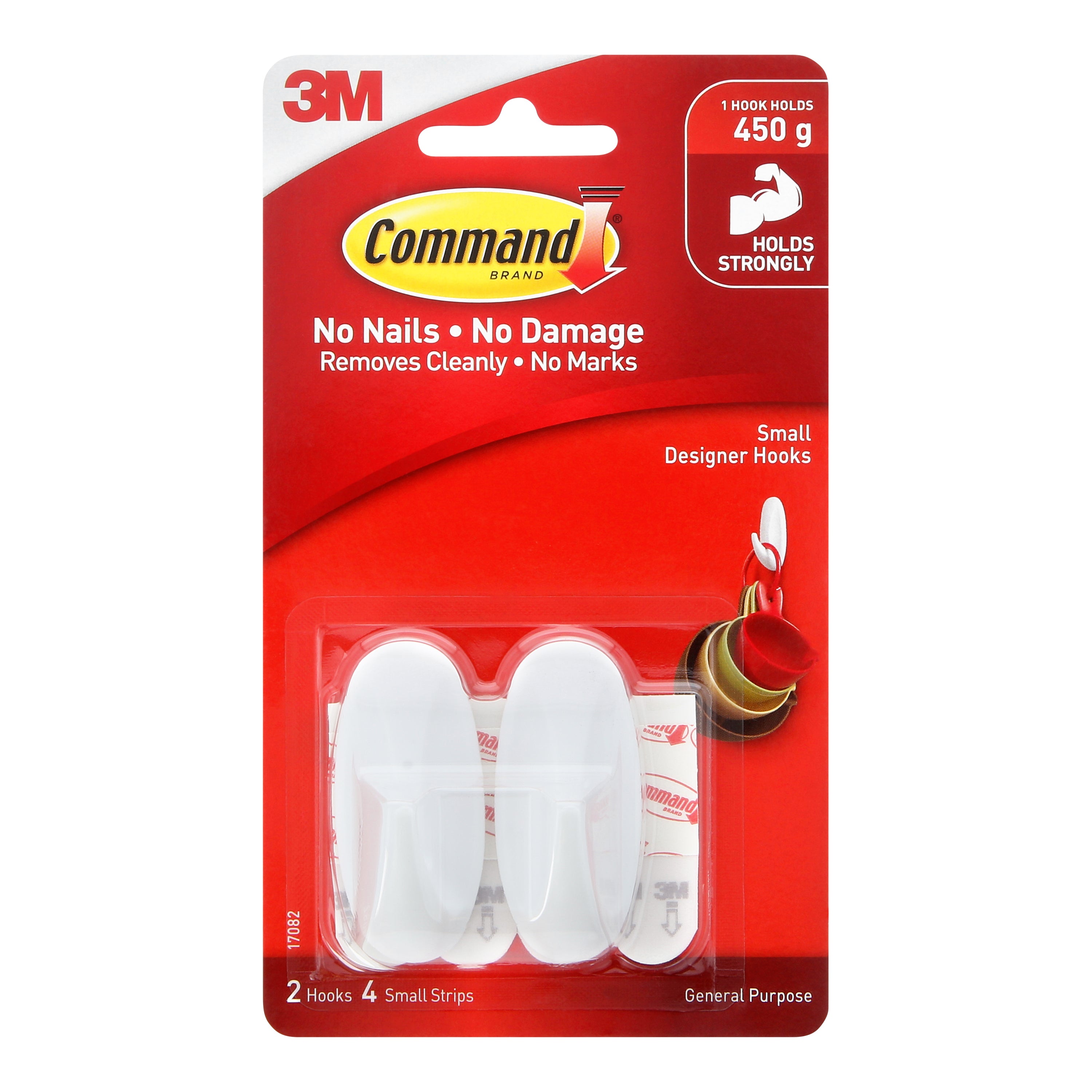 Command™ 17082ANZ Small Designer Hooks