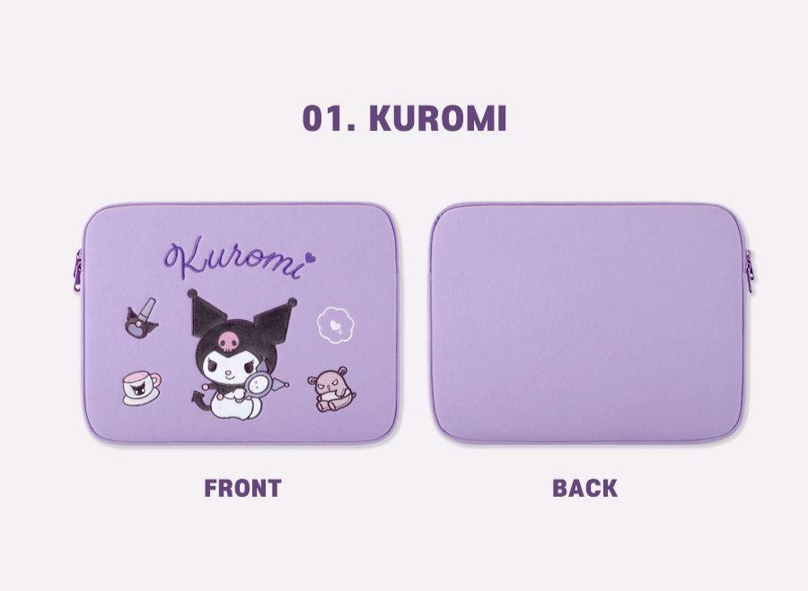 SANRIO KUROMI LAPTOP POUCH 13"