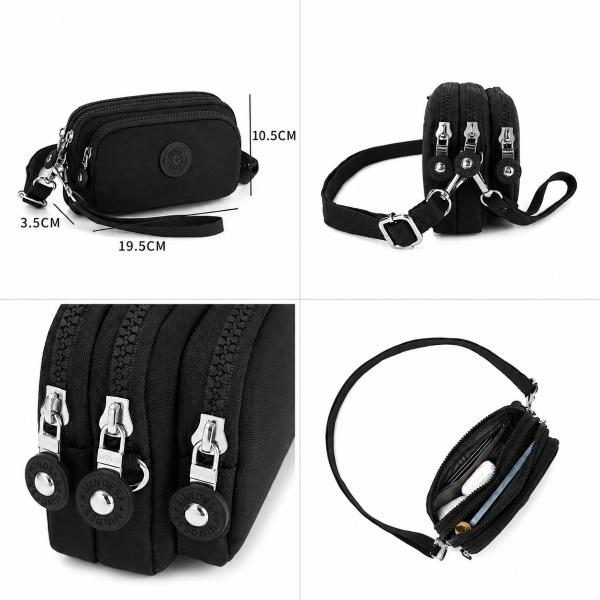 Compact Multi-Pocket Crossbody Bag – 5 Assorted Colours