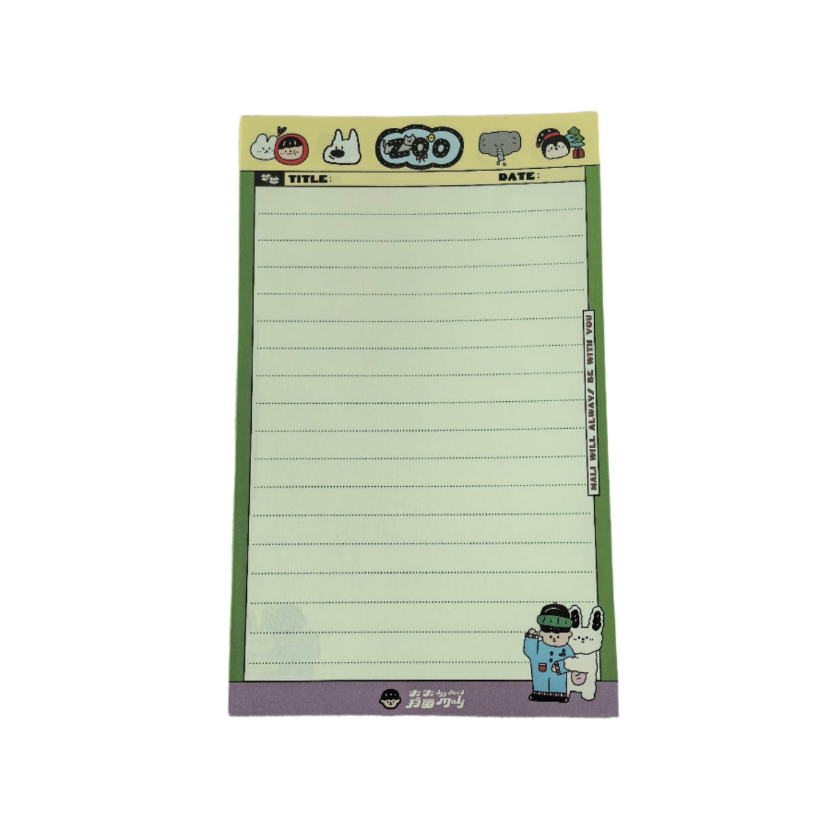 A6 Memo Pad 50'S - Lined Notes