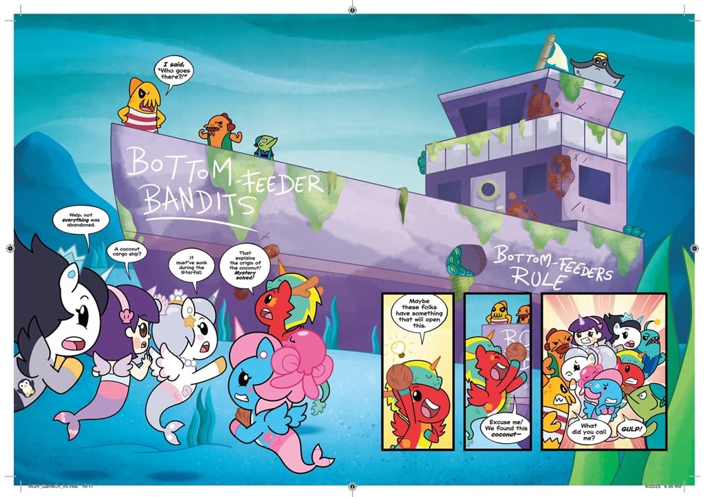 Mermicorno: Undersea Adventures: GAME ON!: An Early Graphic Novel (Hardcover)