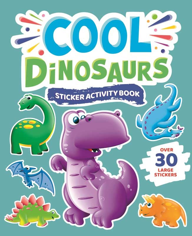 Cool Dinosaurs Sticker Activity Book