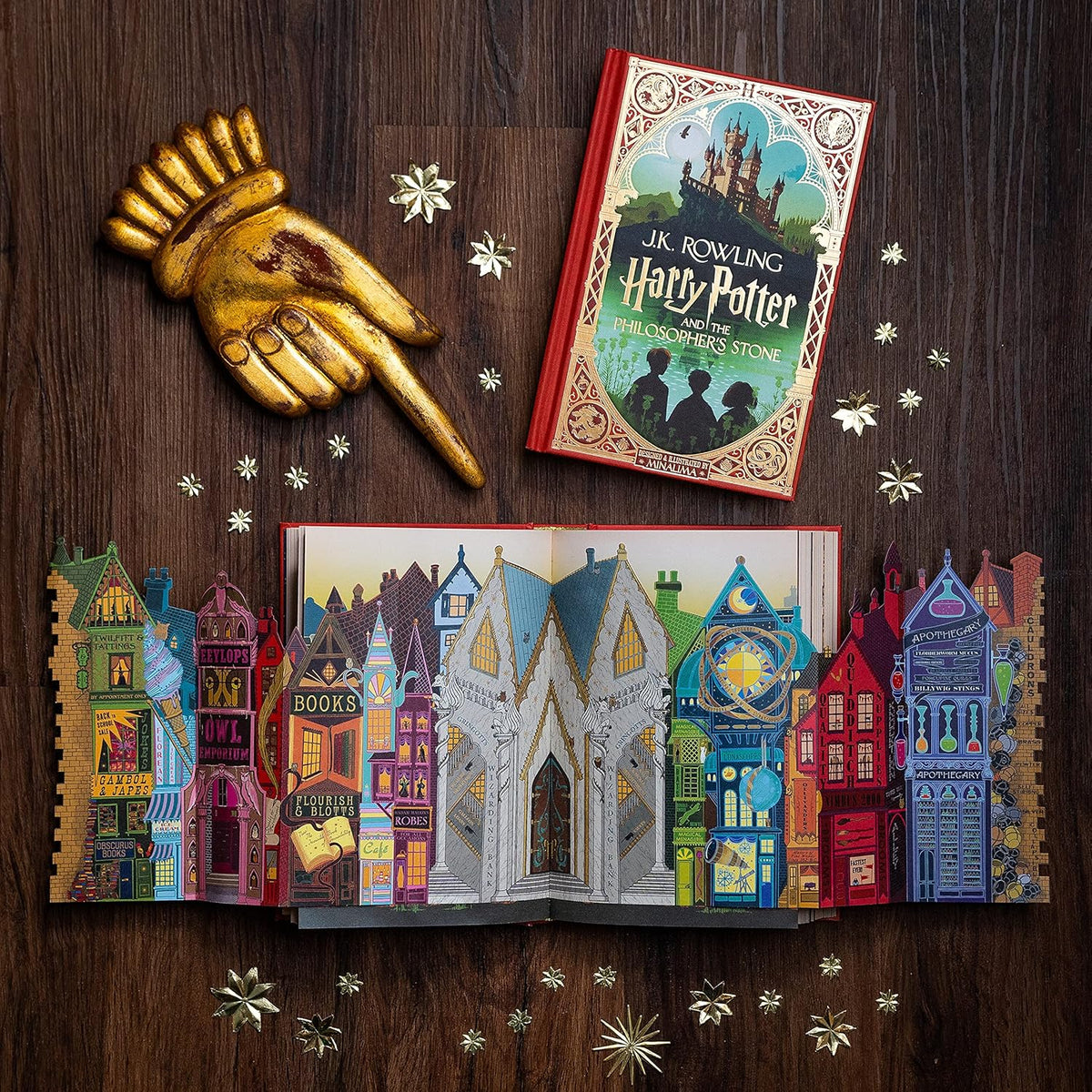 Harry Potter 01 Philosopher's Stone Minalima Edition (Hardback)