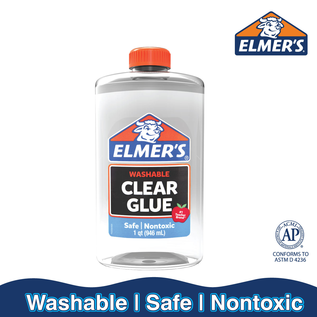 Elmer's 1Qt Clear School Glue
