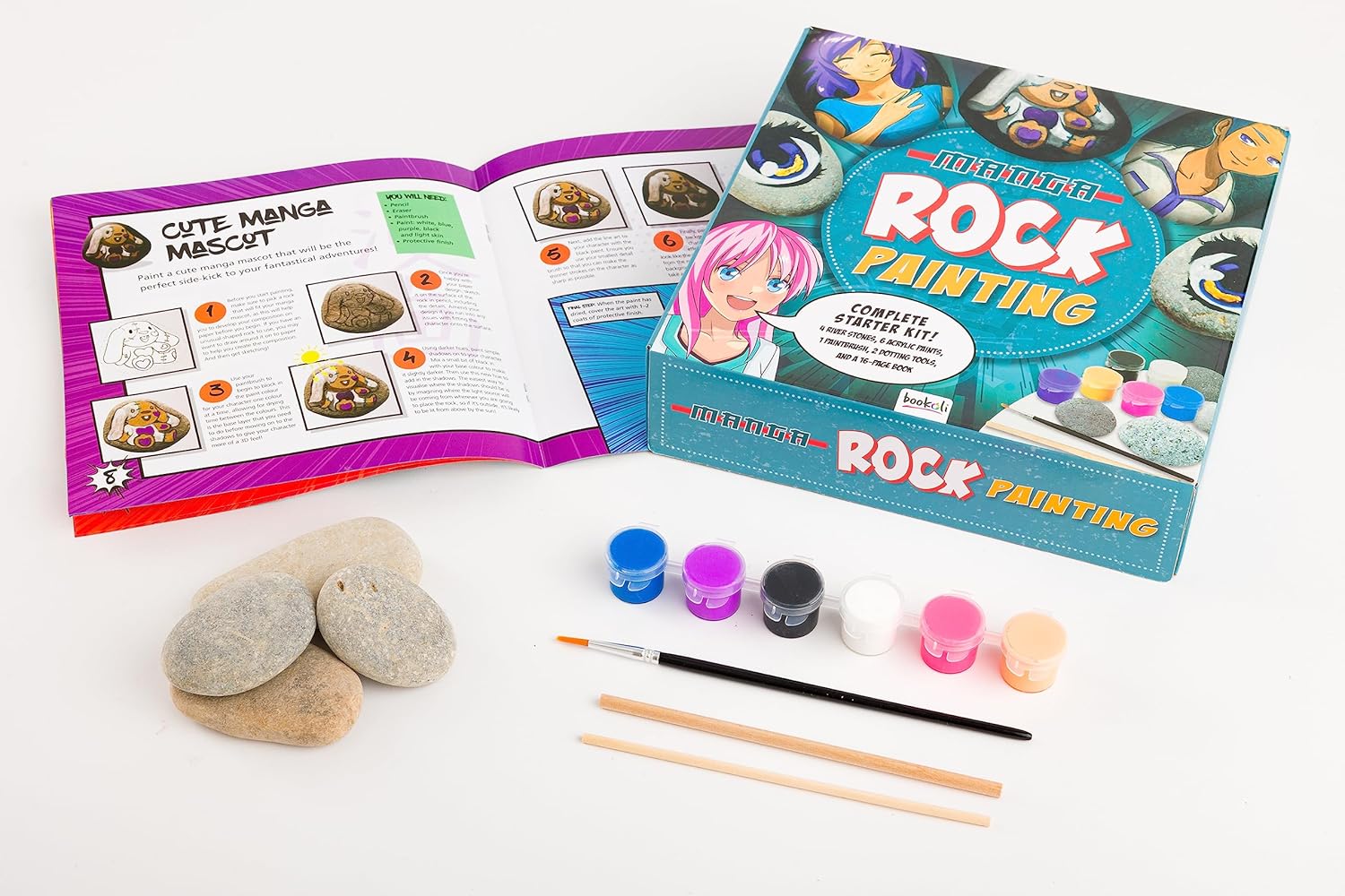 Bookoli: Manga Rock Painting