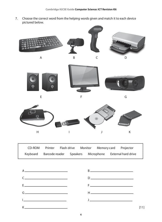 IGCSE Guide Computer Science – ICT Revision Kit