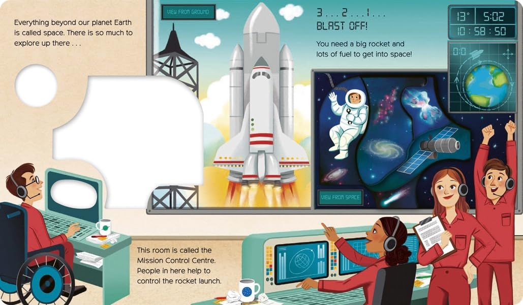 What Can You See In Space? (Boardbook)