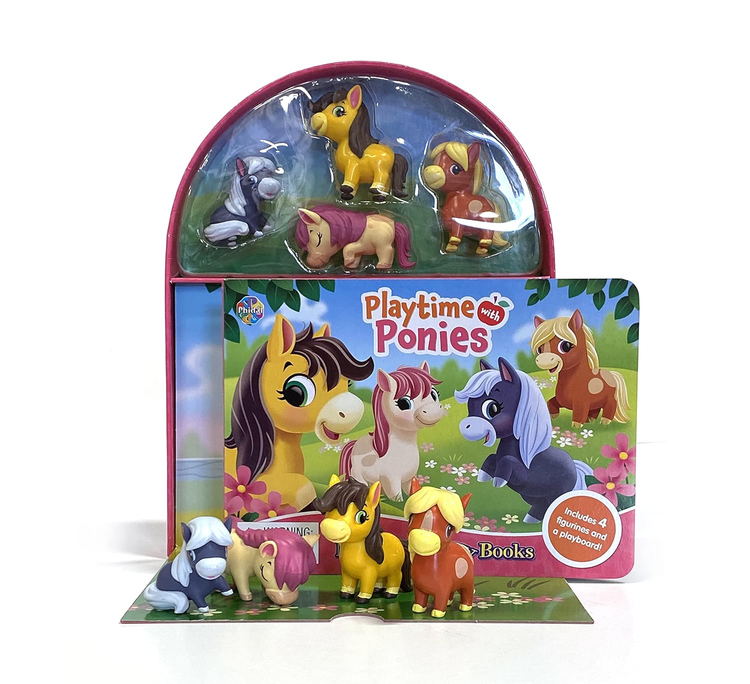Mini Busy Book: Ponies (Board Book – Picture Book)