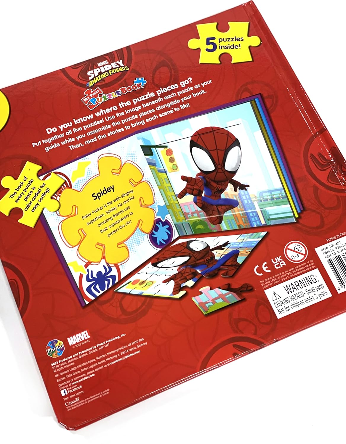 My First Puzzle Book: Marvel Spidey & his Amazing Friends