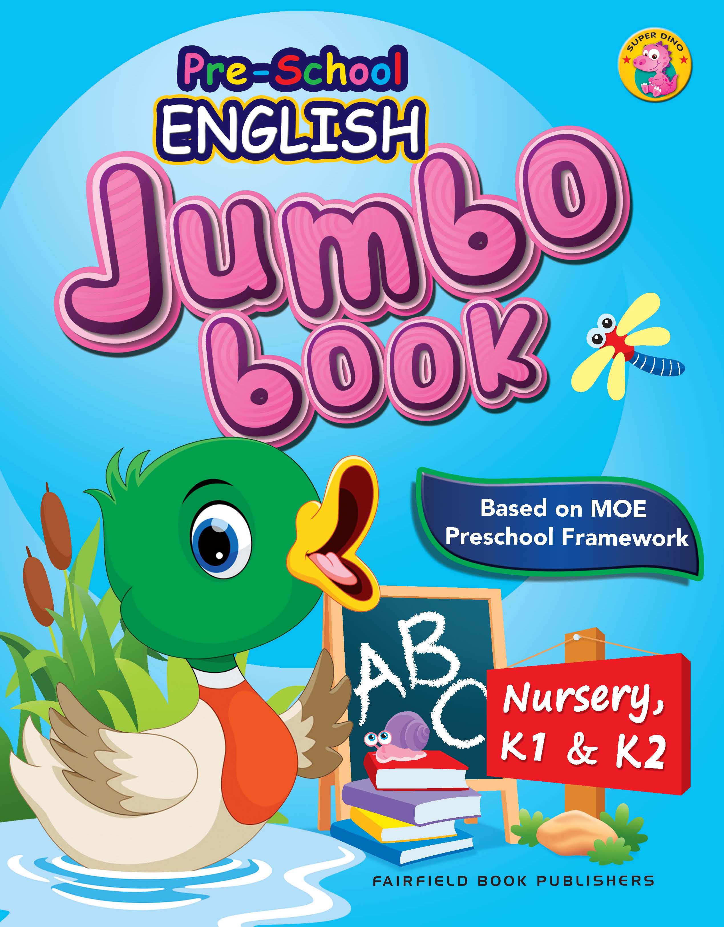 Nursery, K1 & K2 Preschool English Jumbo Book