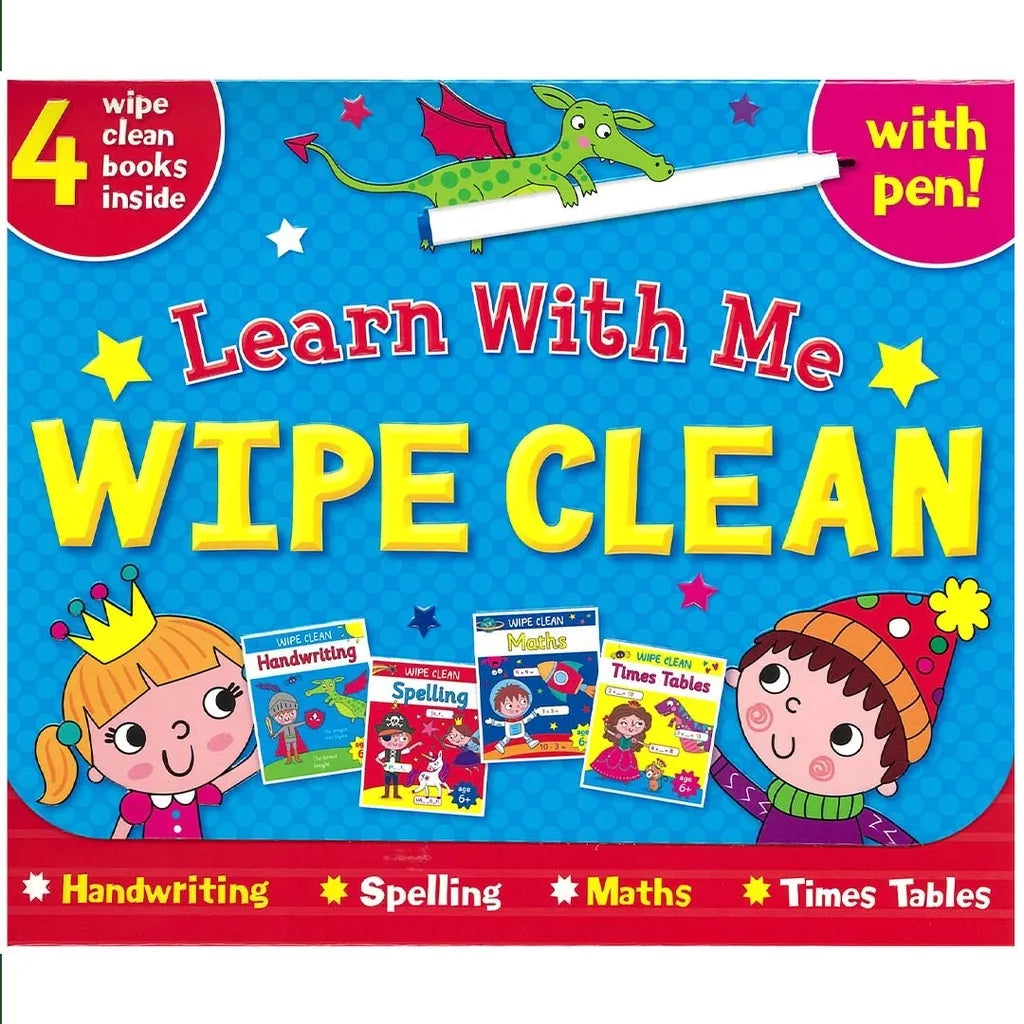 Learn with Me Wipe Clean Box Set