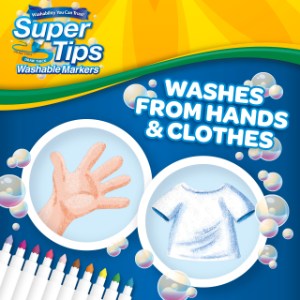 Crayola Super Tips Washable Markers 50'S 585050