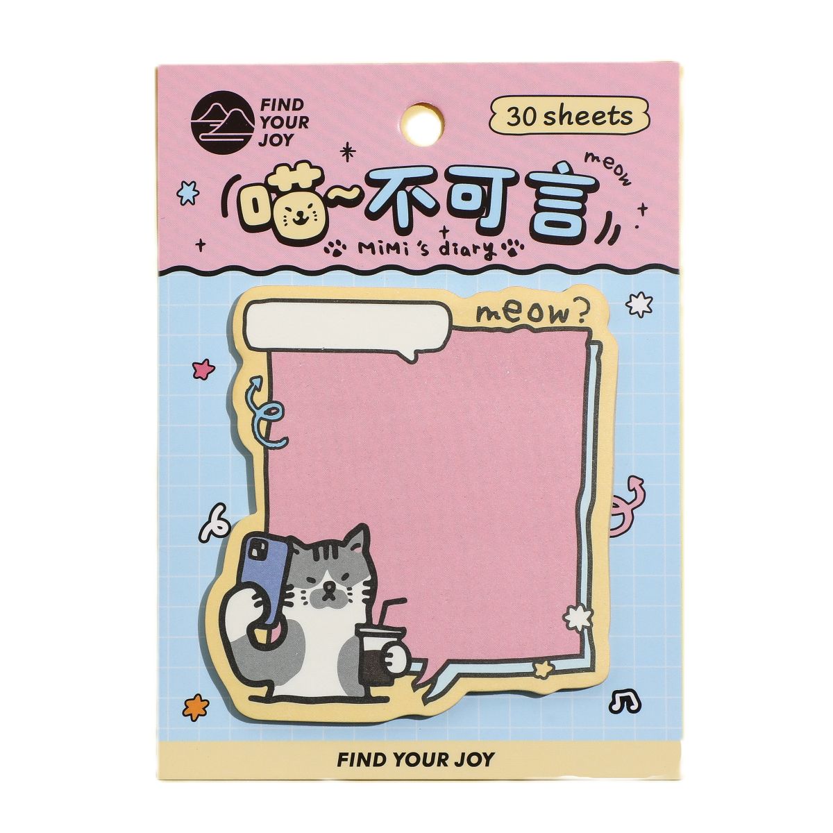 Cat Sticky Note 30S FD82321