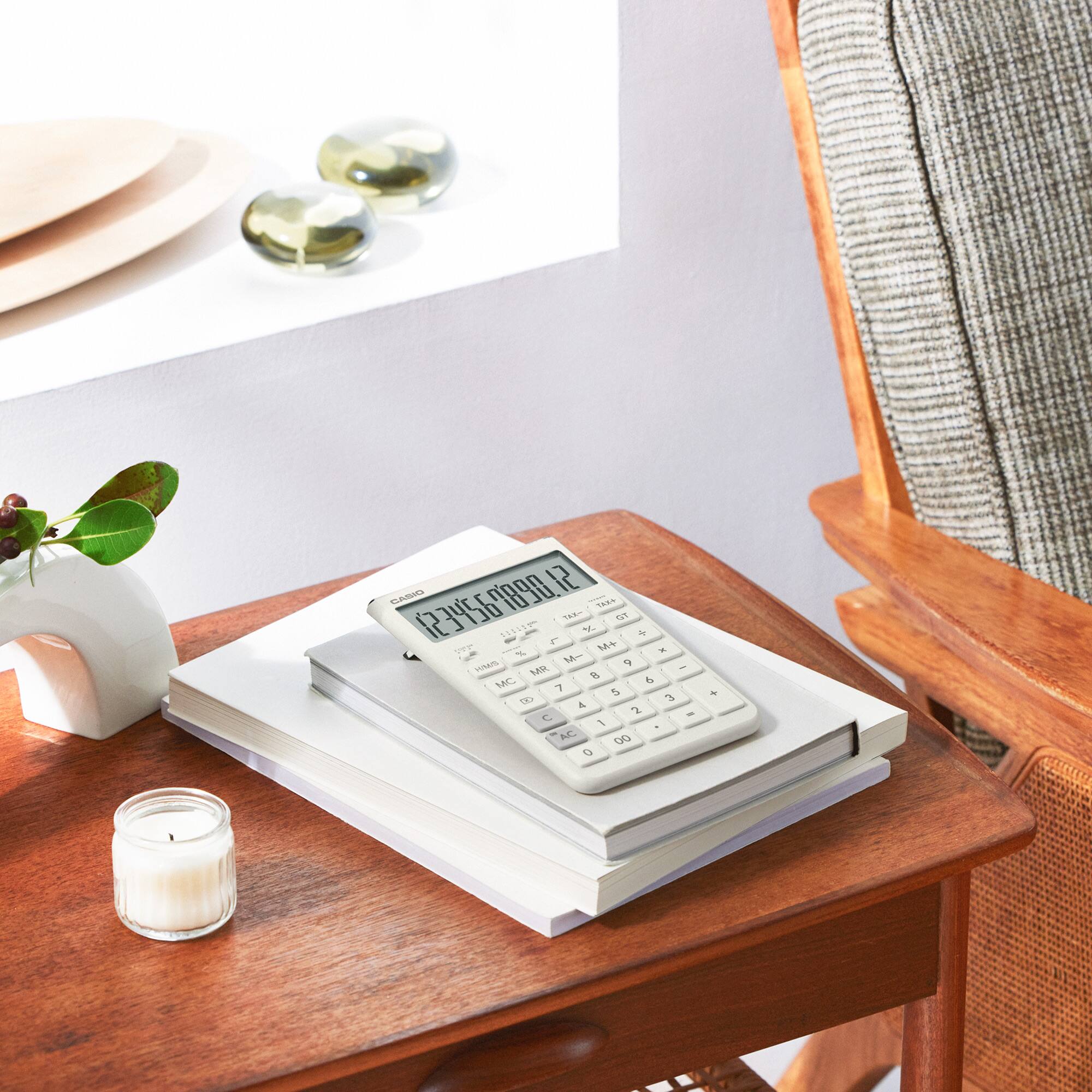 Casio Comfy Calculator JT-200T-WE