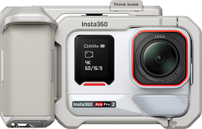 Insta360 Ace Pro 2 (Arctic White) | Xplorer Bundle (Moonlight Silver)