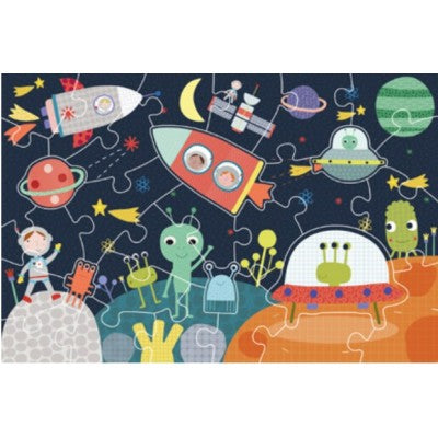 GIANT FLOOR 30 PIECES PUZZLE SPACE