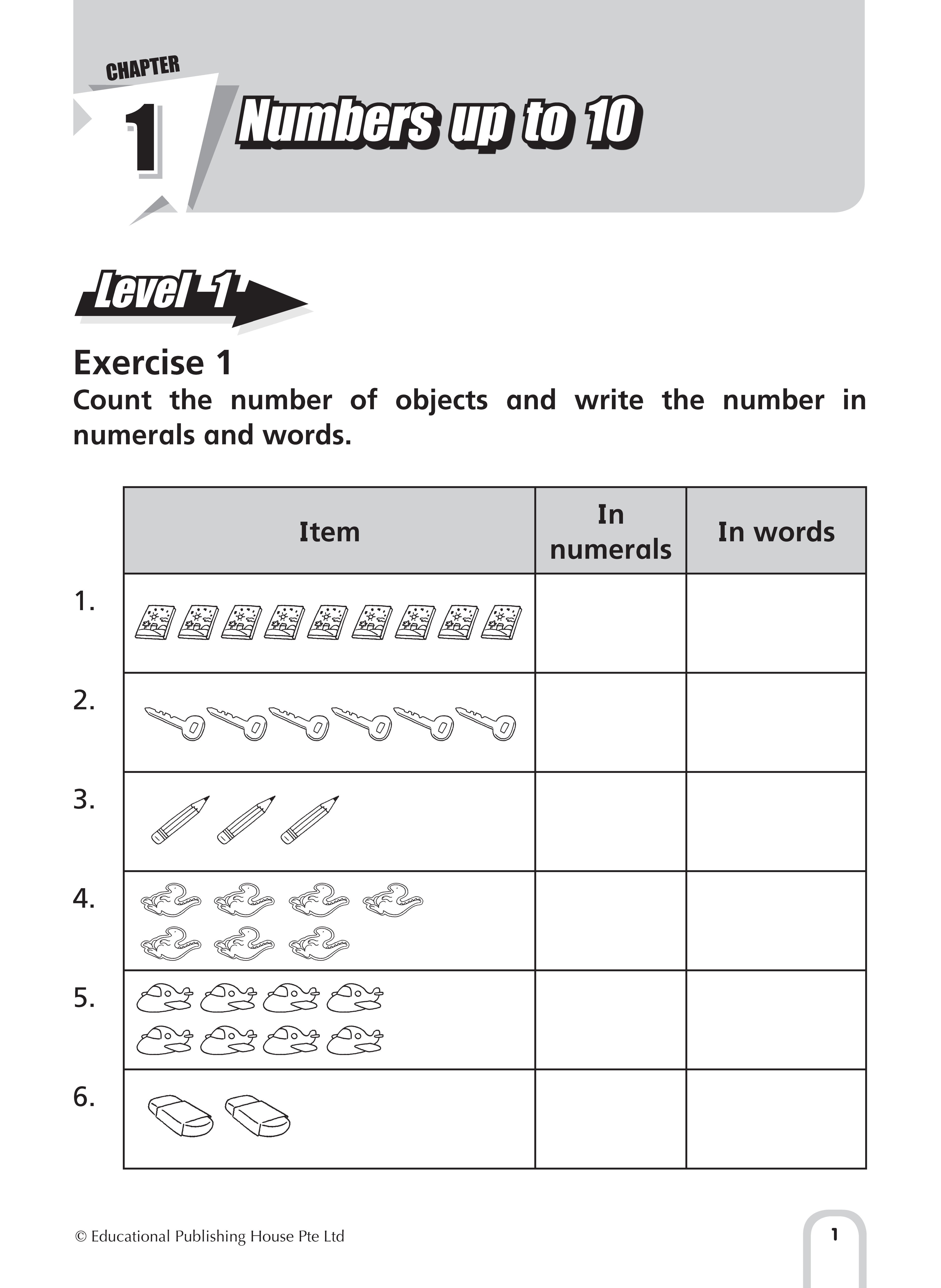 Primary 1 Intensive Maths Drills (3rd Edition)