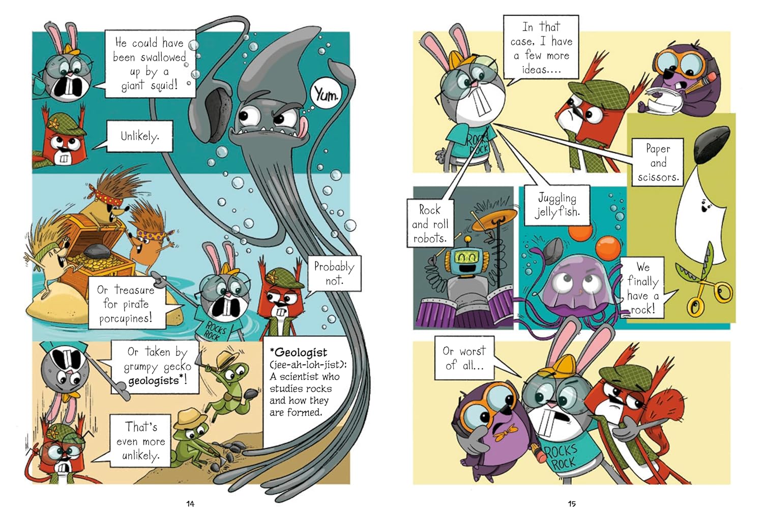 Squirrel Lock Holmes #1: The Pet Rock Mystery: (A Graphic Novel) Hardcover