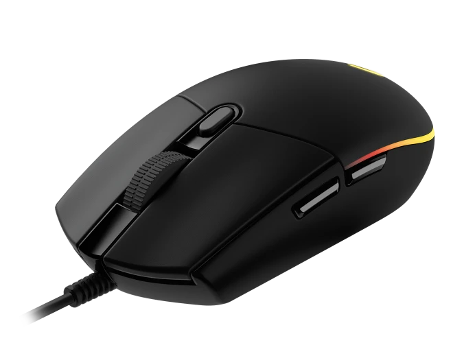 Logitech G203 LIGHTSYNC RGB 6 Button Gaming Mouse - Black