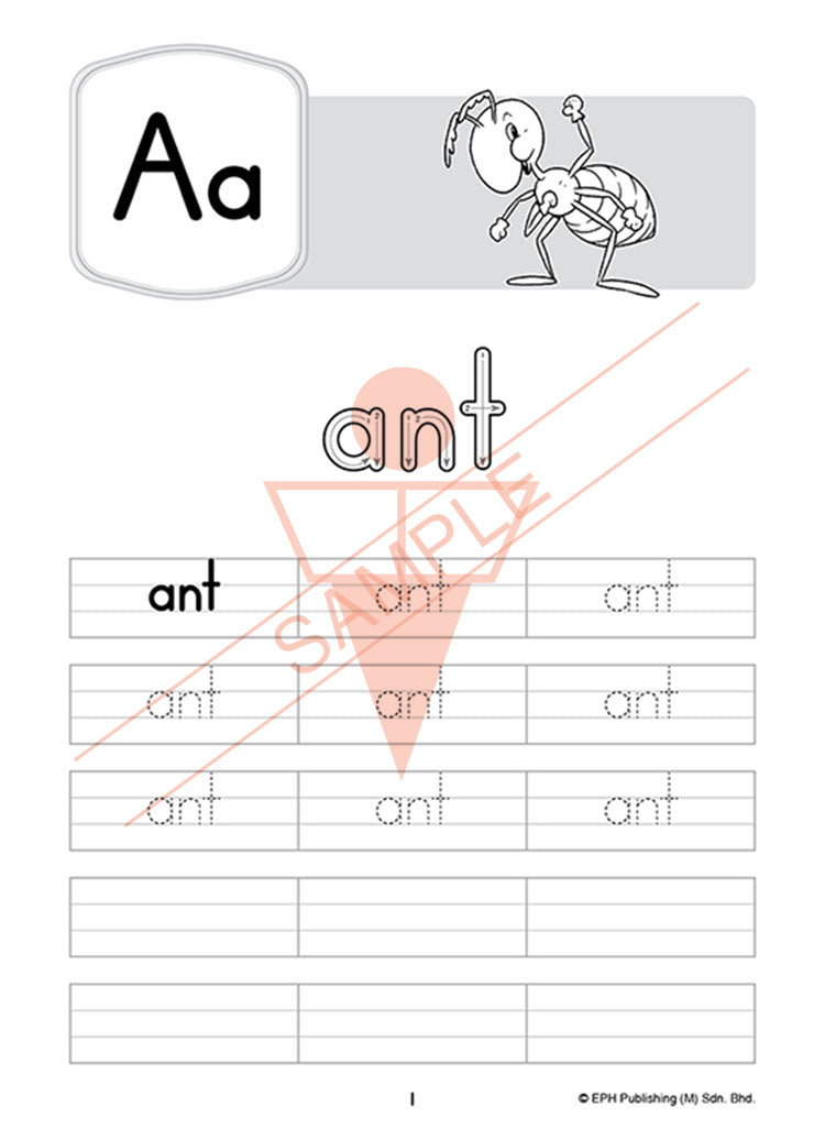 Nursery Writing is Fun - Words