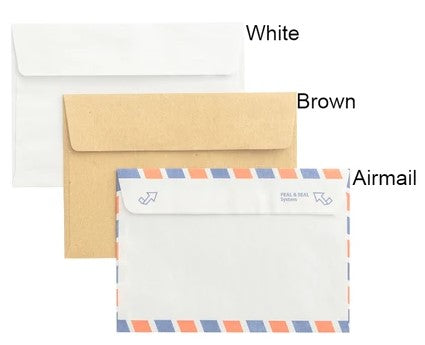 Waysin Manila Envelope Peel & Seal (C6 Size) 162mm X 114mm - 15pcs