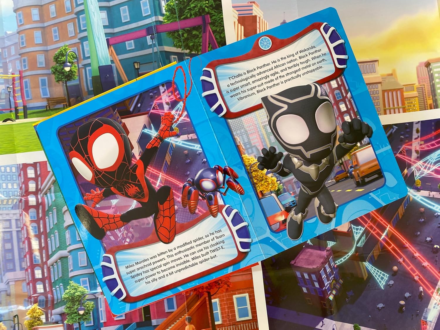 Marvel Spidey and his Amazing Friends My Busy Books (Board Book – Picture Book)