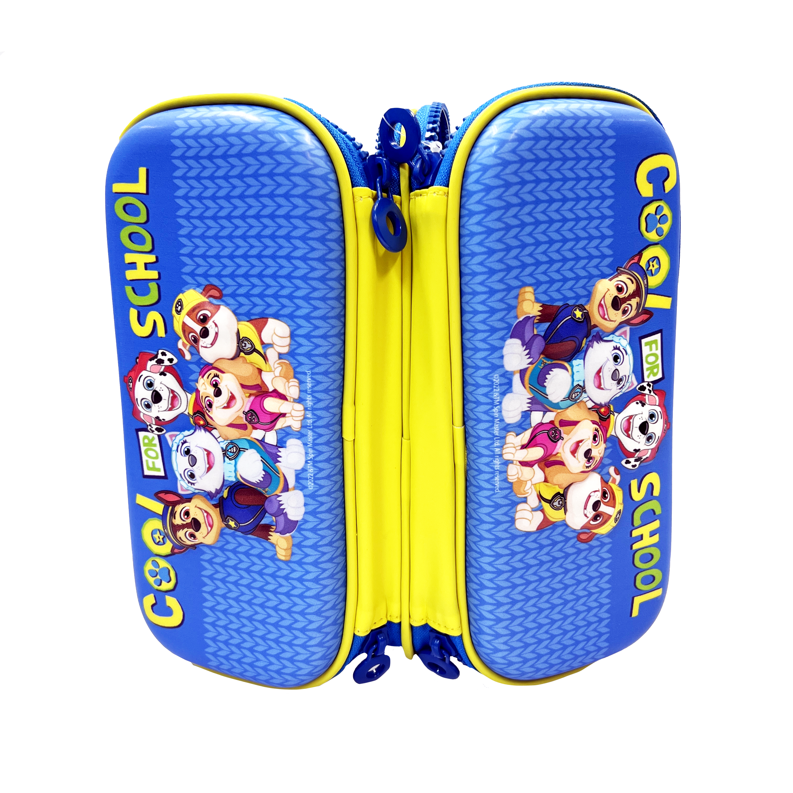 PAW PATROL DOUBLE ZIP 3D PENCIL CASE (S) 3DPC-S-2