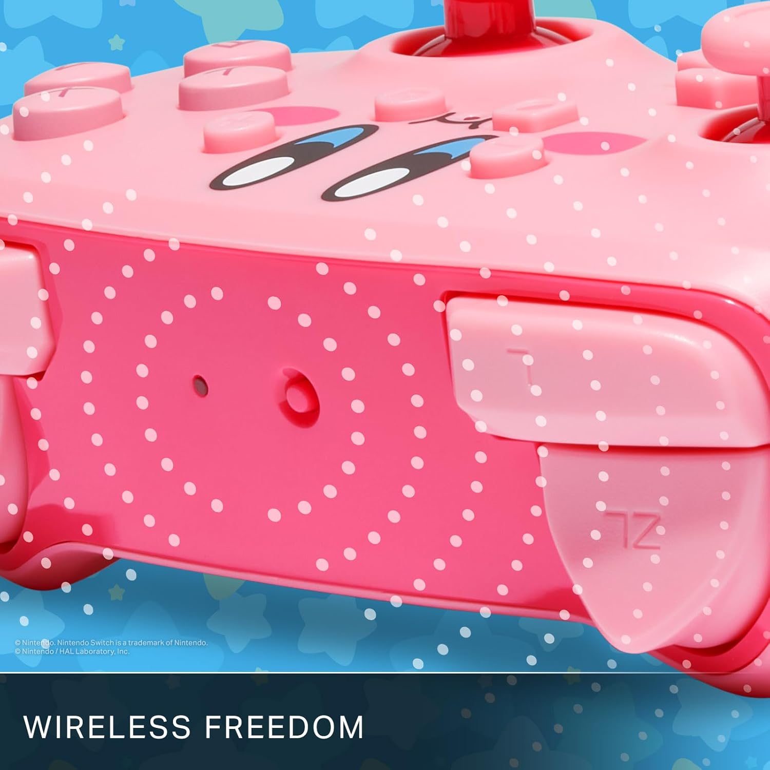 PowerA Wireless Controller for Nintendo Switch - Kirby Mouthful (Officially Licensed)