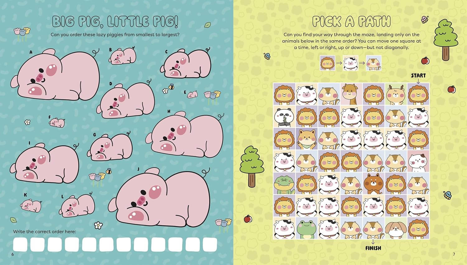Kawaii Cuties Activity Book (Paperback)