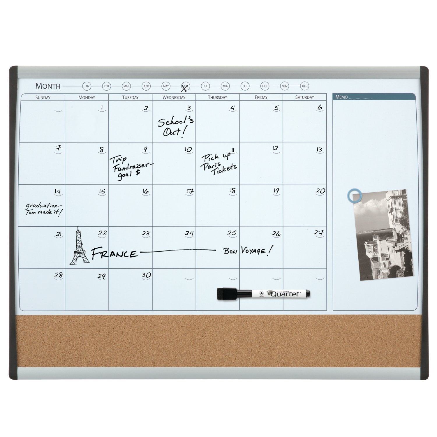 Quartet Arc Frame Combination Planner 23" X 17" (79372)