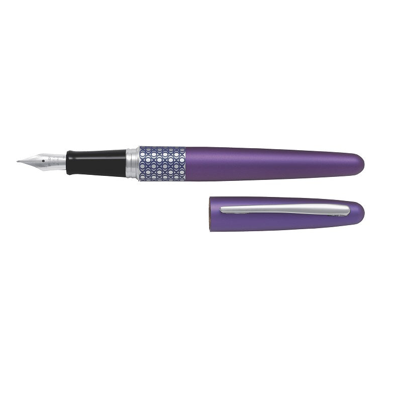 PILOT MR3 SERIES FOUNTAIN PEN, FINE NIB, ELLIPSE DESIGN