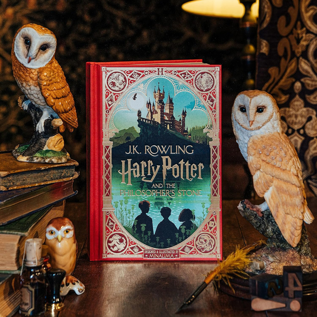 Harry Potter 01 Philosopher's Stone Minalima Edition (Hardback)