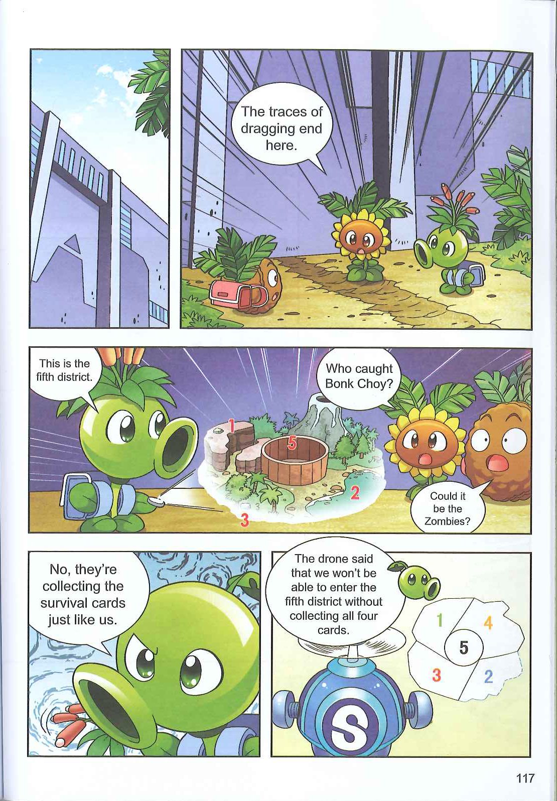 Plants vs Zombies Dinosaur Comic :Battle of Survival in Paradise Island