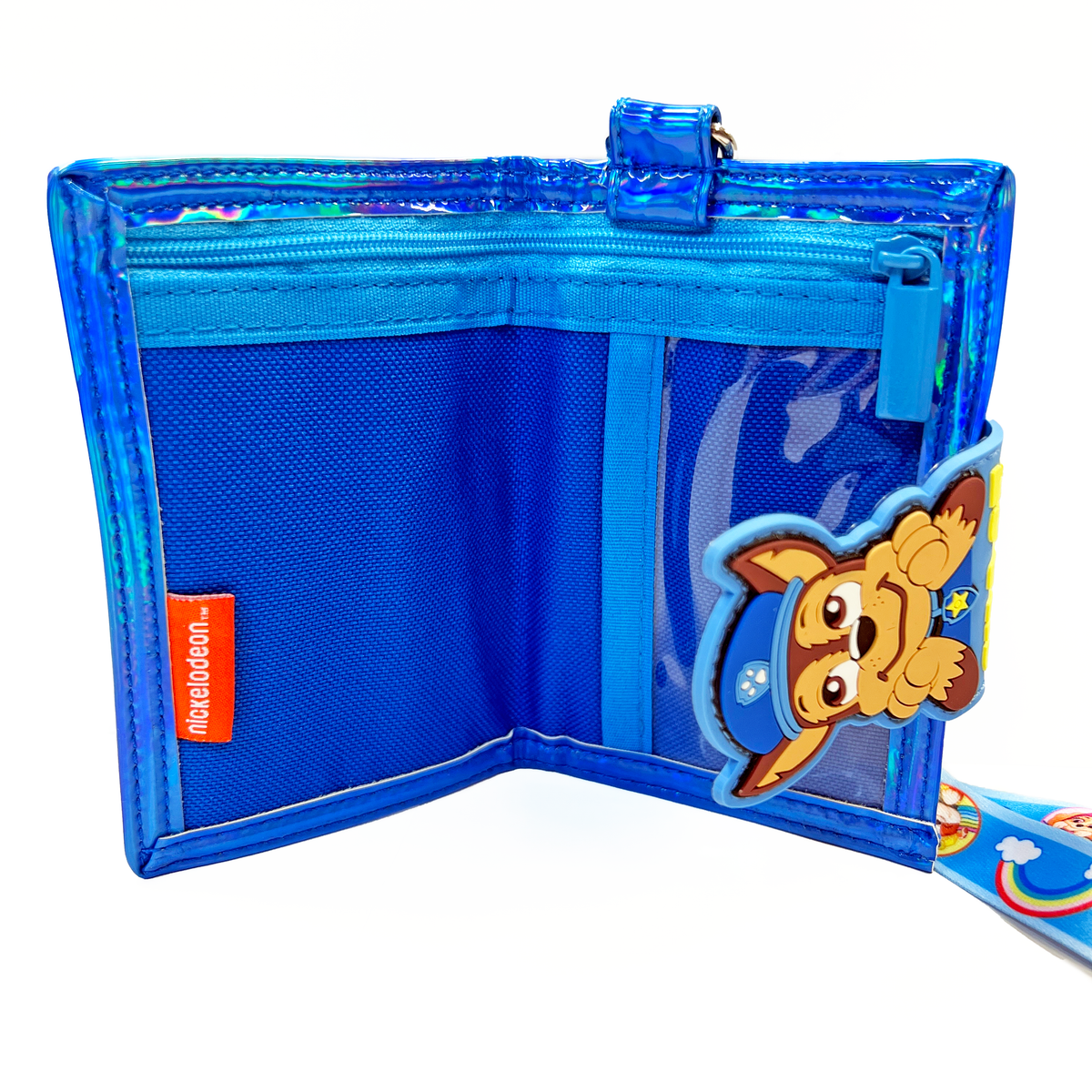 PAW PATROL TWO FOLD WALLET WITH LANYARD CHASE